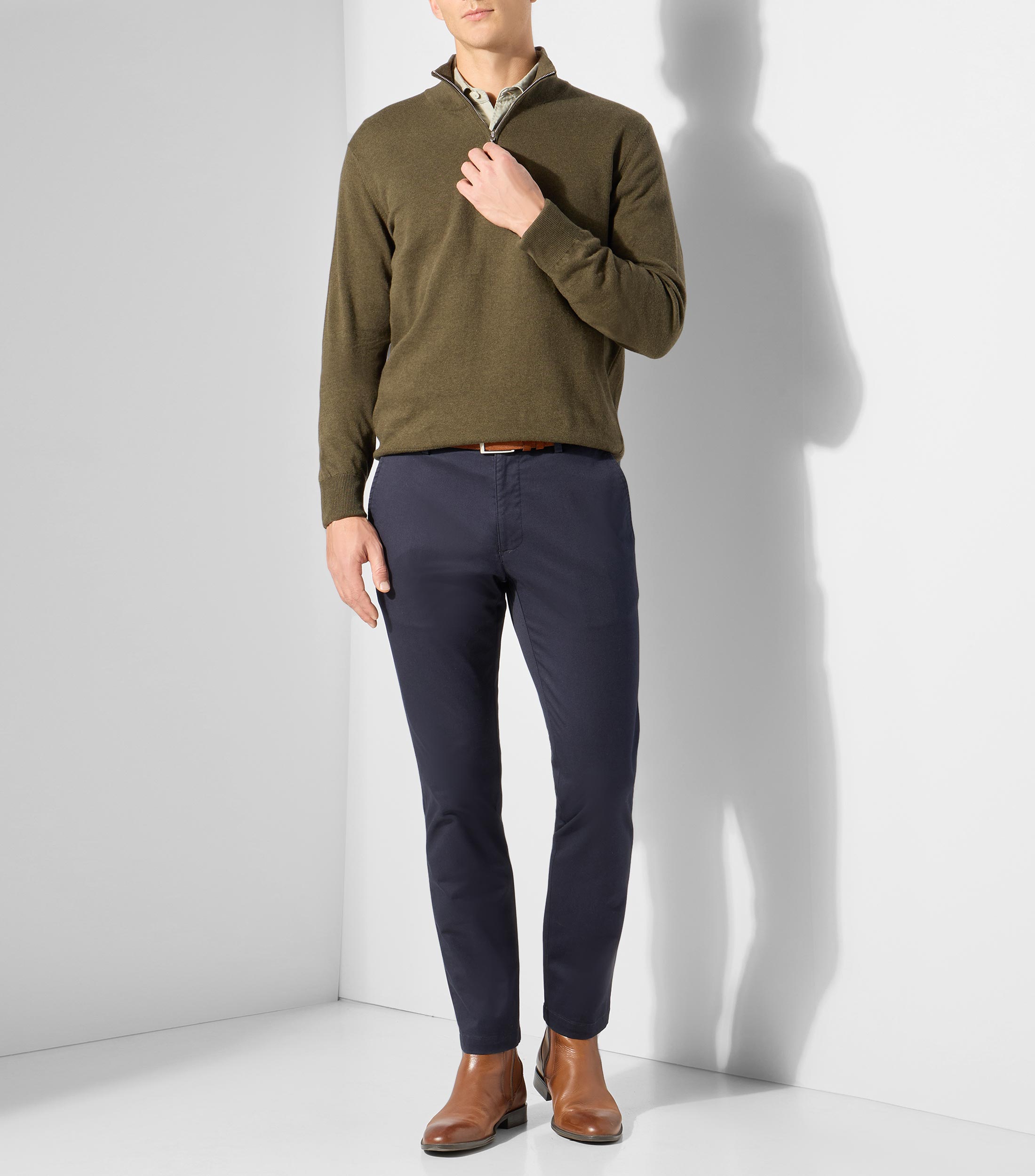 Suéter de cuello alto Hombre